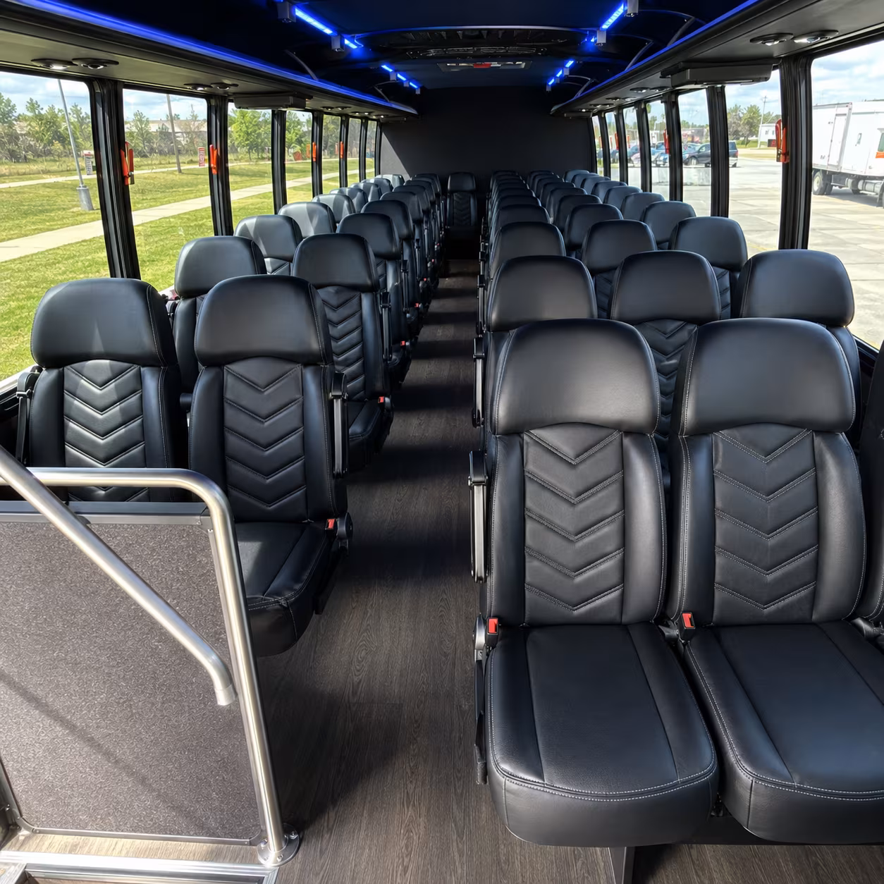 Midland Airport Shuttle & Transportation party bus exterior