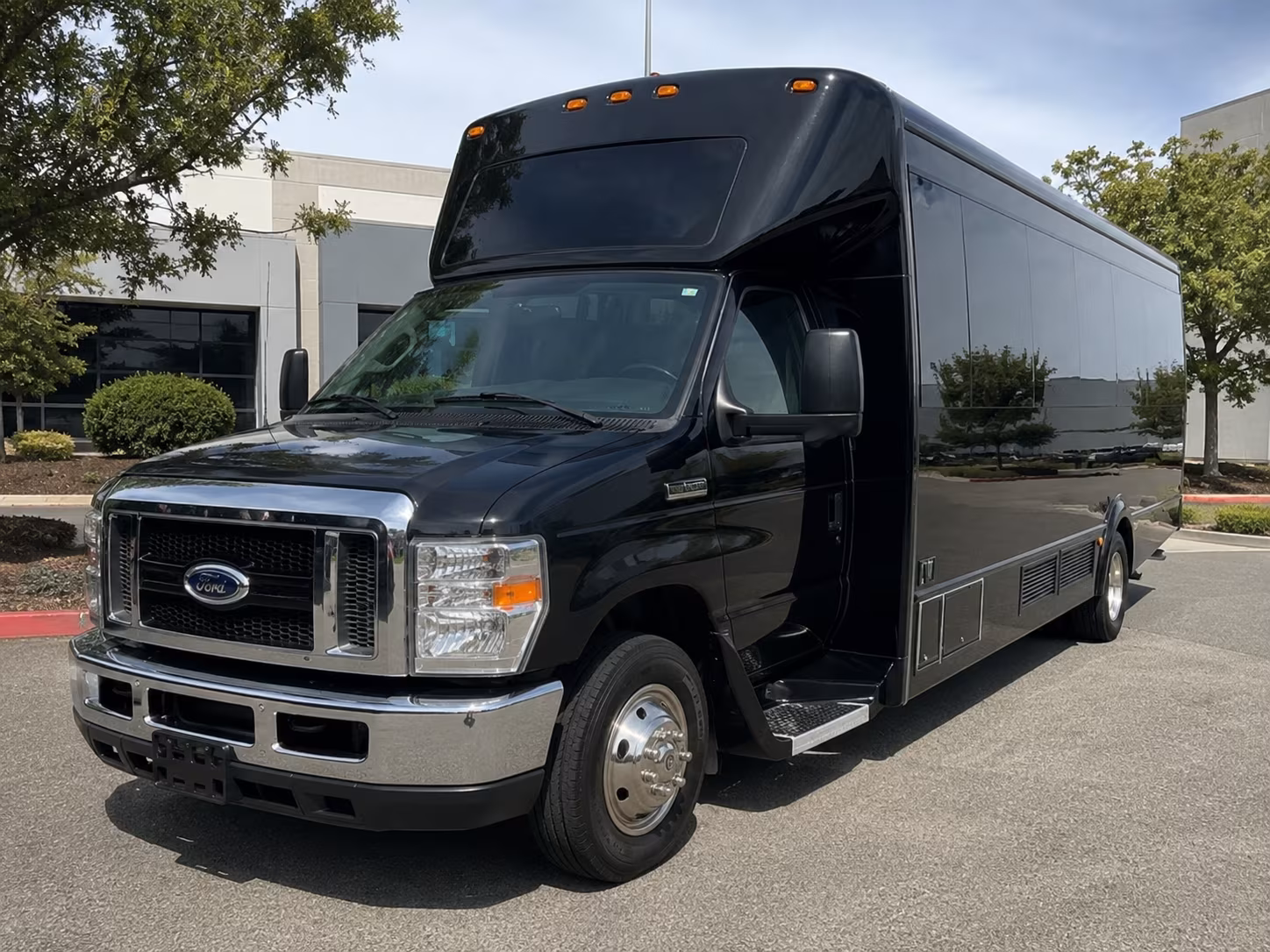 Midland Concert & Music Festival Transportation party bus exterior