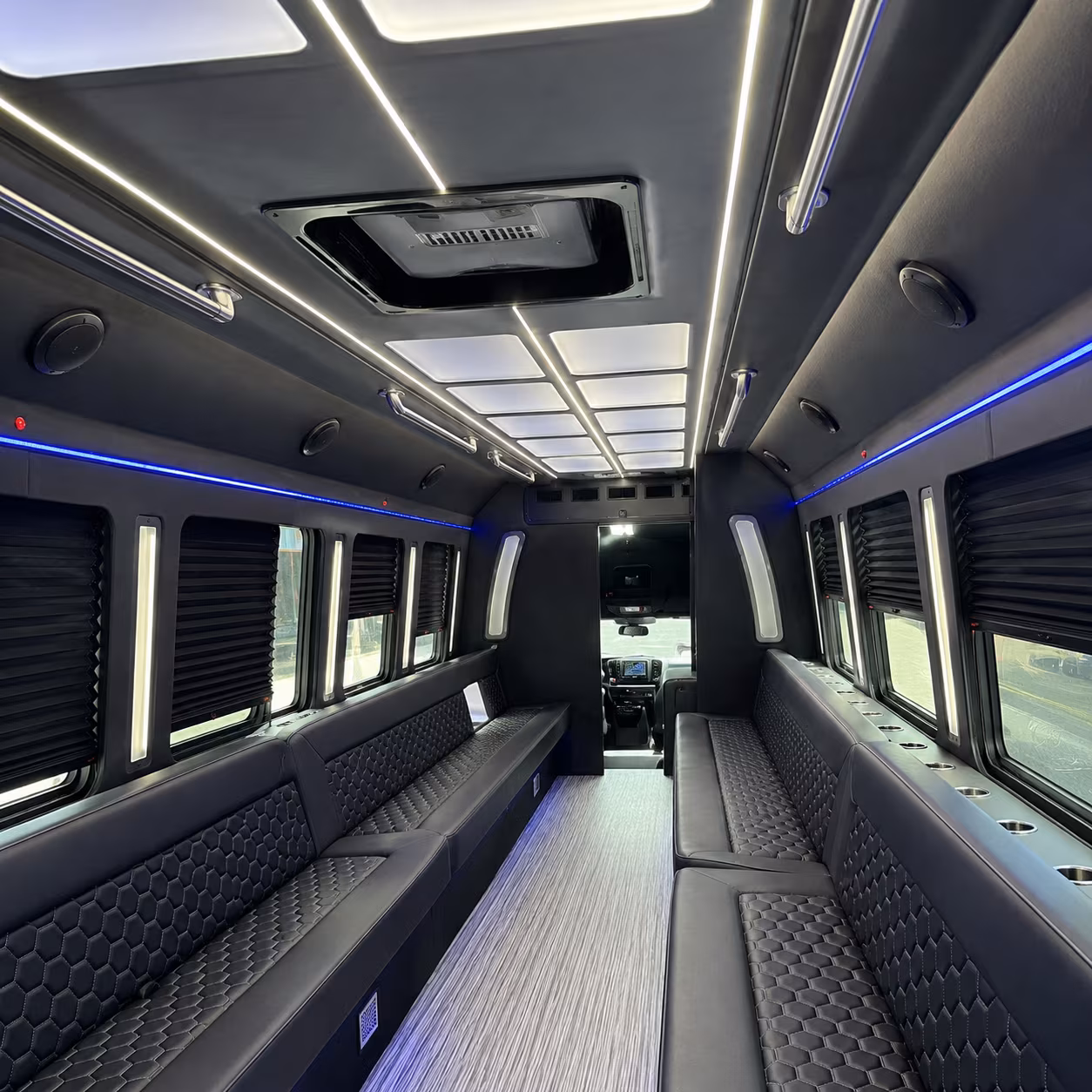 Midland Concert & Music Festival Transportation party bus exterior