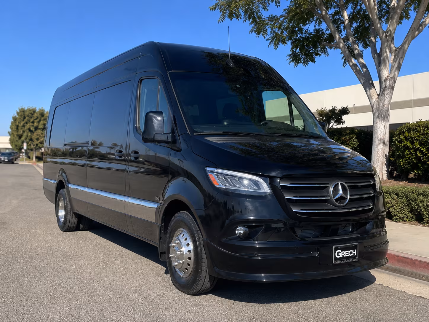 Midland Corporate Transportation party bus exterior