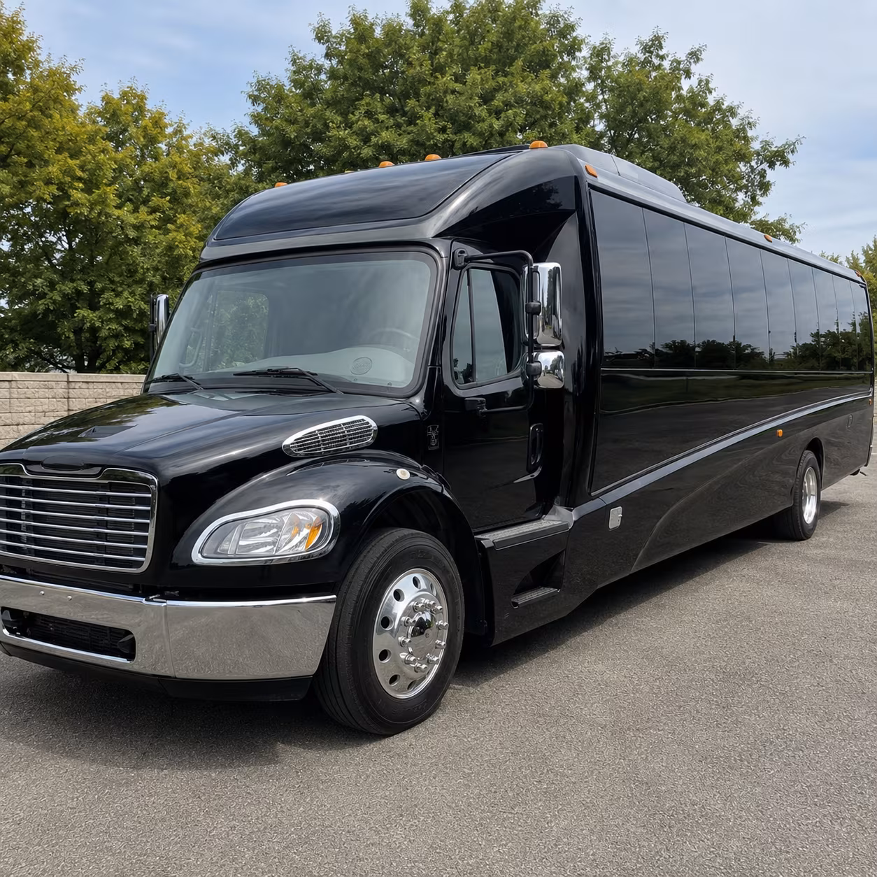 Midland Corporate Transportation party bus exterior