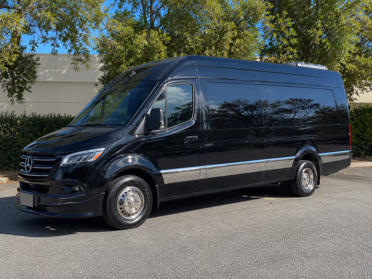 Midland Corporate Transportation party bus exterior