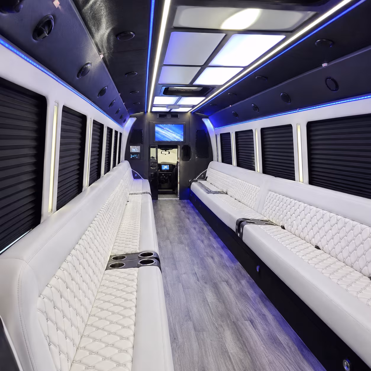 Midland Private Event Transportation onboard seating