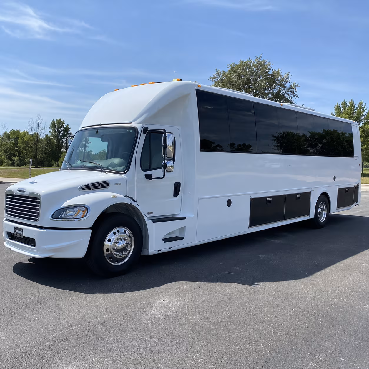 Midland Prom & Homecoming Transportation party bus exterior