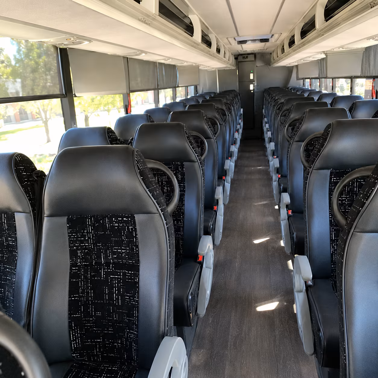 Midland School Event Transportation onboard seating