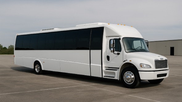 Exterior of Charter Bus Company Killeen's 25 Passenger Party Bus in Killeen